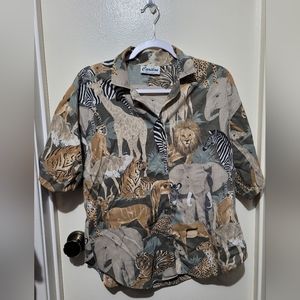 Womans Animal Print shirt